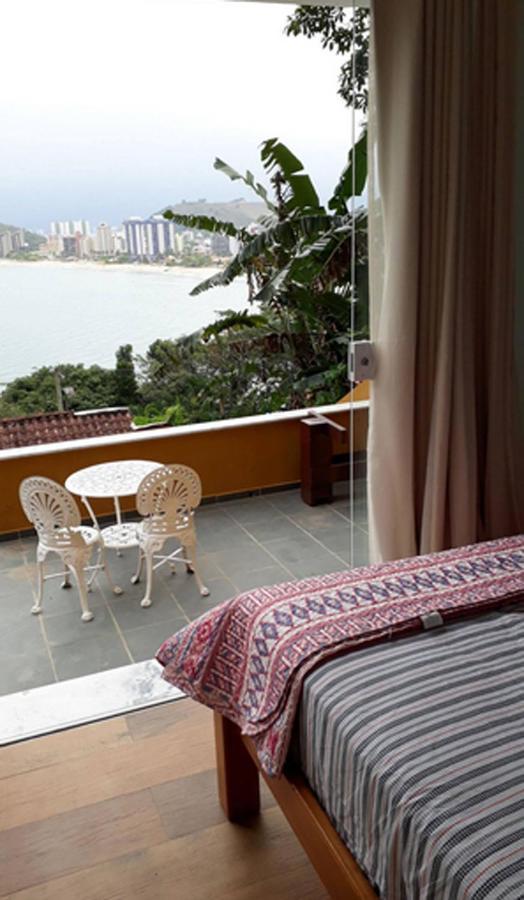 Honey Moon - Vista Do Mar Na Cama. Hotel Карагуататуба Екстериор снимка