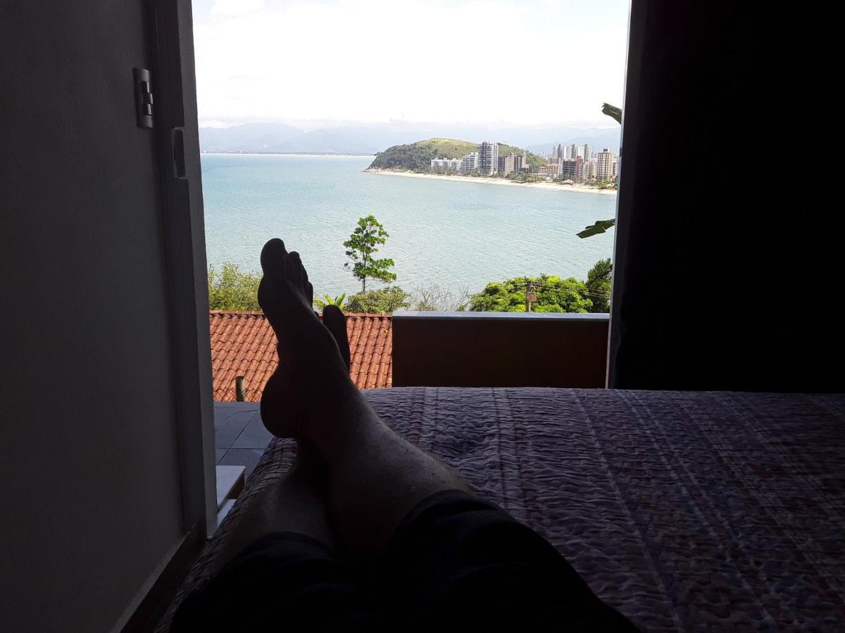 Honey Moon - Vista Do Mar Na Cama. Hotel Карагуататуба Екстериор снимка